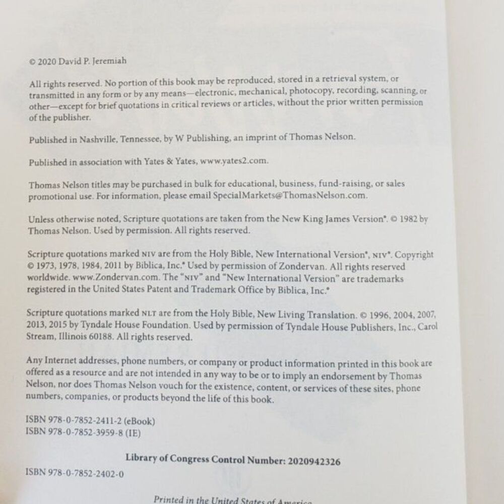 Forward - Dr. David Jeremiah - Hardcover - Religion - Picture 6 of 6